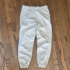 Mate The Label Organic Sweatpants - Bone